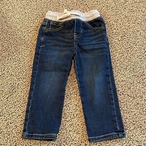Cat & Jack Toddler Drawstring Jeans Size 2T in Like New Condition